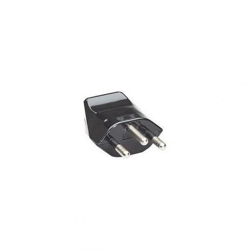 Bachmann 910175 zástrčka švýcarská 250 V černá IP20