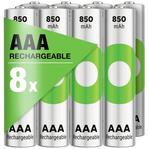 GP ReCyko akumulátor AAA Ni-MH 850 mAh 1.2 V 8 ks