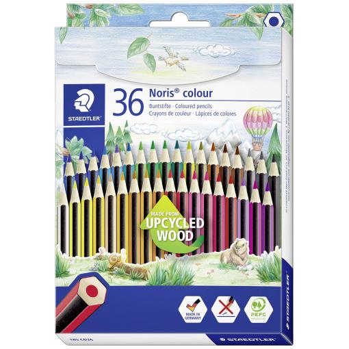 Staedtler pastelka Noris colour šestihranná 185 CD36 barevně tříděná 36 ks