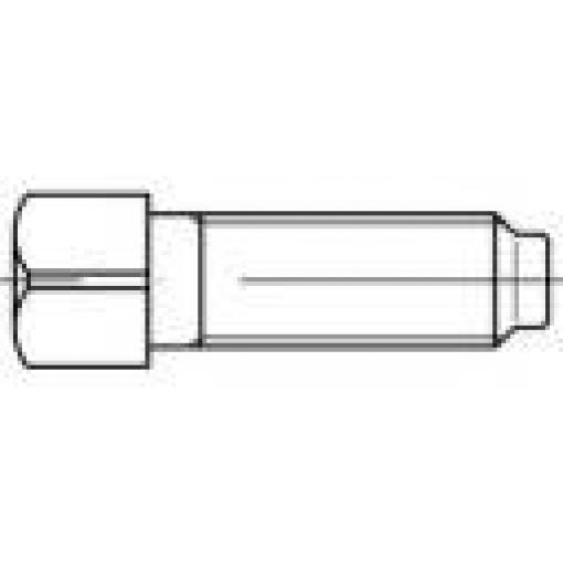 TOOLCRAFT 107943 čtyřhranné šrouby M6 20 mm čtyřhran DIN 479 ocel 100 ks