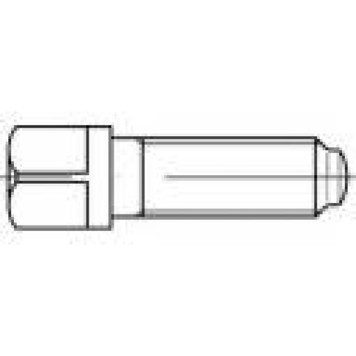 TOOLCRAFT 107975 čtyřhranné šrouby M10 50 mm čtyřhran DIN 480 ocel 50 ks