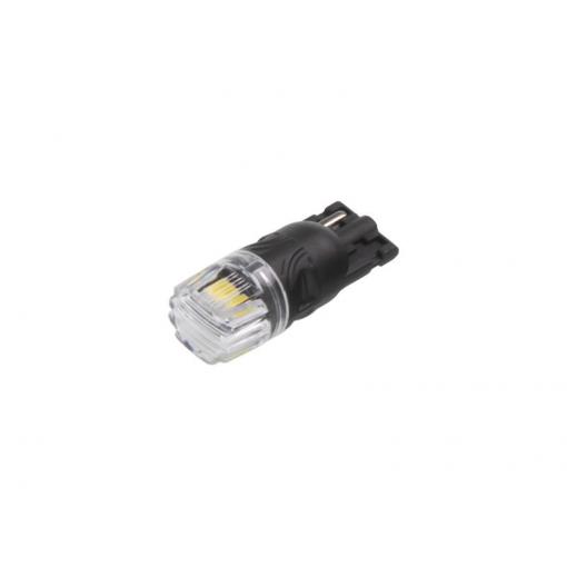 Autožárovka LED T10 12V CARCLEVER 4LED 2835SMD bílá 2ks