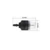 Autožárovka LED T20 (7443) 12V CARCLEVER 16LED 2835SMD oranžová 2ks
