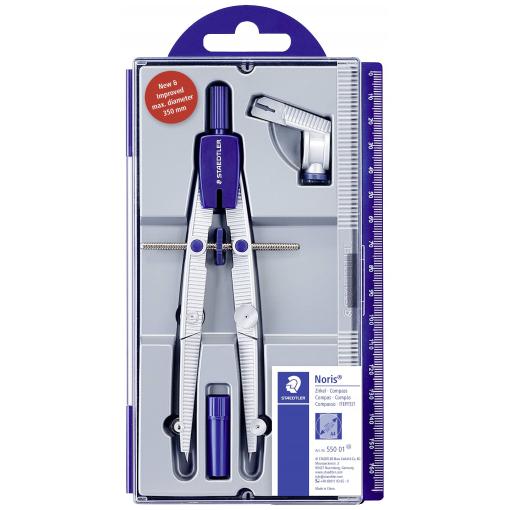 Staedtler kružítko s rychlým přenastavením STAEDTLER Noris Club 550 - Zirkel-Set rychlé přenastavení