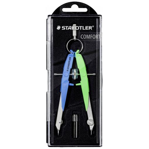 Staedtler geometrické kružítko Mars 556 comfort, Neon 1 hlava s kulatou spirálou