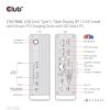 club3D USB-C® dokovací stanice 4K ChargingDock USB-C Vhodné pro značky (dokovací stanice pro notebook): Club 3D napájení USB-C®
