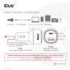 club3D CAC-1922 USB nabíječka, 1x USB A , 1x USB-C®, 63 W, černá