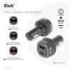 club3D CAC-1922 USB nabíječka, 1x USB A , 1x USB-C®, 63 W, černá