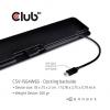 club3D USB-C® dokovací stanice ChargingDock USB-C Vhodné pro značky (dokovací stanice pro notebook): Club 3D integrovaná čtečka karet, napájení USB-C®