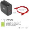 club3D USB-C® dokovací stanice ChargingDock USB-C Vhodné pro značky (dokovací stanice pro notebook): Club 3D integrovaná čtečka karet, napájení USB-C®