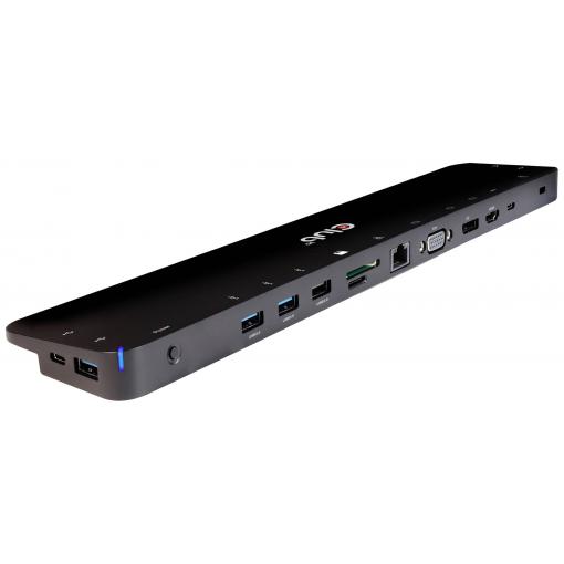 club3D USB-C® dokovací stanice ChargingDock USB-C Vhodné pro značky (dokovací stanice pro notebook): Club 3D napájení USB-C®, integrovaná čtečka karet