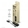 club3D USB 3.0 adaptér [1x USB-C® zástrčka - 4x USB-C® zásuvka] USB-Hub Typ C 0 mm