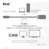 club3D DisplayPort / VGA kabel Konektor DisplayPort, VGA pólové Zástrčka 2.00 m černá CAC-1012 Kabel DisplayPort