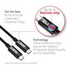 club3D Kabel USB-C USB 4.0 USB-C ® zástrčka 3.00 m černá CAC-1579