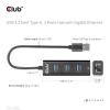 club3D CSV-1430A USB 3.0 / RJ45 adaptér černá 18 cm