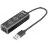 club3D CSV-1430A USB 3.0 / RJ45 adaptér černá 18 cm