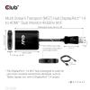 club3D AV adaptér Multi Streaming Transport Hub [HDMI - DisplayPort] 3840 x 2160 Pixel