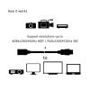club3D HDMI kabel Zástrčka HDMI-A, Zásuvka HDMI-A 5.00 m černá CAC-1325 HDMI kabel