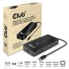 club3D USB-C® dokovací stanice USB-7-in1-HUB USB-C Vhodné pro značky (dokovací stanice pro notebook): Club 3D