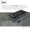 club3D USB-C® dokovací stanice USB-7-in1-HUB USB-C Vhodné pro značky (dokovací stanice pro notebook): Club 3D