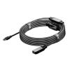 club3D USB kabel USB 3.2 Gen1 konektor rj45 15.00 m černá CAC-1406