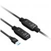 club3D USB kabel USB 3.2 Gen1 konektor rj45 15.00 m černá CAC-1406