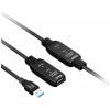 club3D USB kabel USB 3.2 Gen1 konektor rj45 15.00 m černá CAC-1406