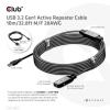 club3D USB kabel USB 3.2 Gen1 konektor rj45 10.00 m černá CAC-1405