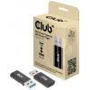 club3D USB adaptér USB 3.2 Gen1 USB-A zástrčka, USB-C ® zásuvka 0 mm černá CAC-1525