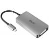 club3D CAC-1510-A USB-C® / DVI adaptér [1x USB-C® - 1x DVI] stříbrná 24.5 cm