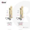 club3D CAC-1510-A USB-C® / DVI adaptér [1x USB-C® - 1x DVI] stříbrná 24.5 cm