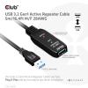 club3D USB kabel USB 3.2 Gen1 konektor rj45 5.00 m černá CAC-1404