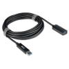 club3D USB kabel USB 3.2 Gen1 konektor rj45 5.00 m černá CAC-1411