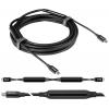 club3D Kabel USB-C USB-C ® zástrčka 5.00 m černá CAC-1535