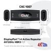 club3D CAC-1007 DisplayPort adaptér [1x zásuvka DisplayPort - 1x zásuvka DisplayPort] černá 0 mm