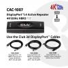 club3D CAC-1007 DisplayPort adaptér [1x zásuvka DisplayPort - 1x zásuvka DisplayPort] černá 0 mm