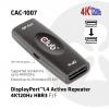 club3D CAC-1007 DisplayPort adaptér [1x zásuvka DisplayPort - 1x zásuvka DisplayPort] černá 0 mm