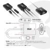 club3D CAC-1302 HDMI / VGA adaptér [1x HDMI zástrčka - 1x VGA zásuvka] černá 50 cm