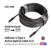 club3D Kabel USB-C USB-C ® zástrčka 20.00 m černá CAC-1589
