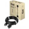 club3D DVI kabel DVI-D 24+1pol. Zástrčka 10.00 m černá CAC-1220 DVI kabel