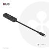 club3D USB 2.0 adaptér [1x USB-C® zástrčka - 1x HDMI zásuvka] Adapter USB 3.2 Typ C - HDMI 2.1 17 cm