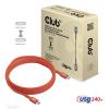 club3D Kabel USB-C USB 2.0 USB-C ® zástrčka 3.00 m oranžová CAC-1513