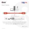 club3D Kabel USB-C USB 2.0 USB-C ® zástrčka 3.00 m oranžová CAC-1513