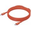 club3D Kabel USB-C USB 2.0 USB-C ® zástrčka 3.00 m oranžová CAC-1513
