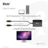 club3D CAC-1130-A Mini-DisplayPort / DVI adaptér [1x Mini DisplayPort, USB A - 1x DVI] černá 60 cm