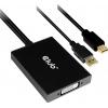 club3D CAC-1130-A Mini-DisplayPort / DVI adaptér [1x Mini DisplayPort, USB A - 1x DVI] černá 60 cm