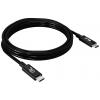 club3D Kabel USB-C USB 4.0 USB-C ® zástrčka 2.00 m černá CAC-1575