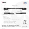 club3D Kabel USB-C USB 4.0 USB-C ® zástrčka 2.00 m černá CAC-1575