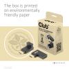 club3D USB 3.1 (Gen 2) adaptér [1x USB-C® zástrčka - 1x USB-C® zásuvka] Adapter USB 3.2 Typ C