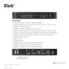 club3D KVM Switch 4K60Hz přepínač KVM HDMI dálkové ovládání 4096 x 2160 Pixel